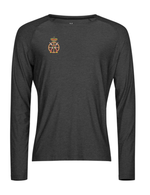 Long Sleeve Cool Dry T-Shirt Sort